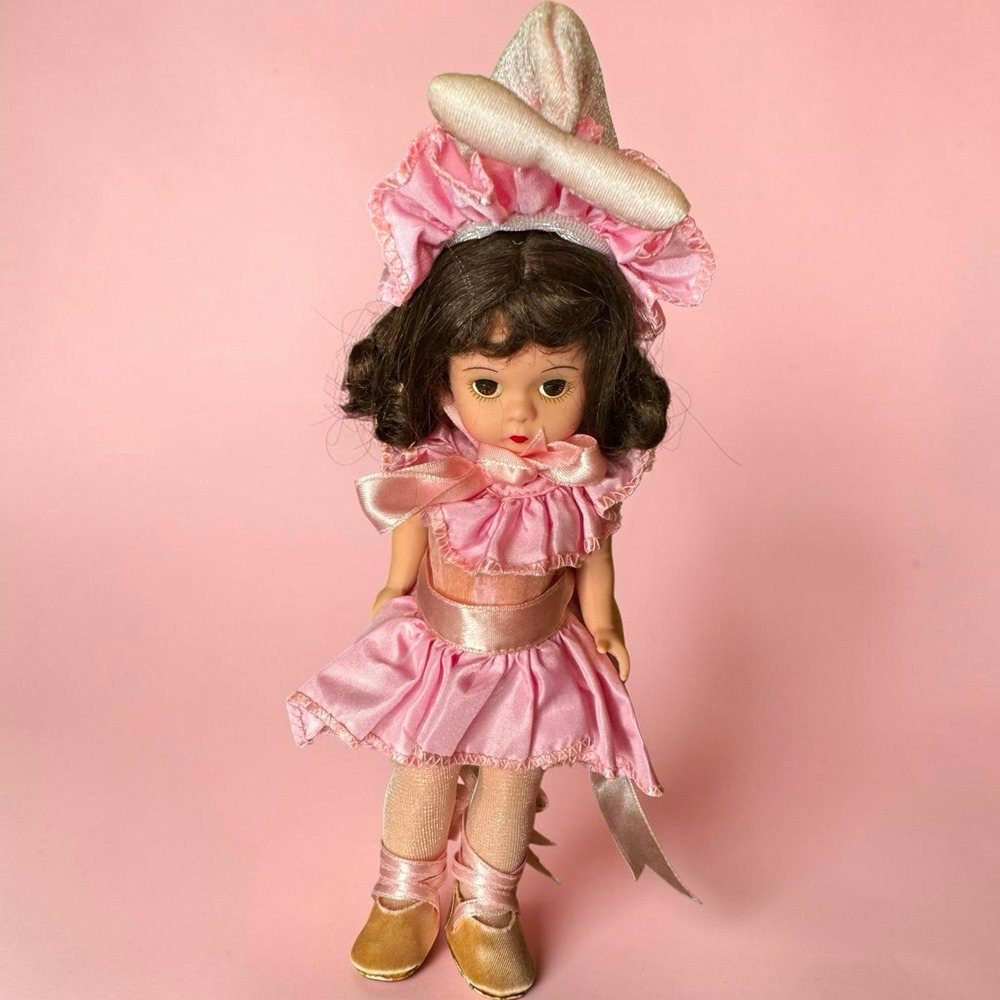 Vintage Madame Alexander Wizard of Oz Lullaby League Munchkin 8" Doll Pink